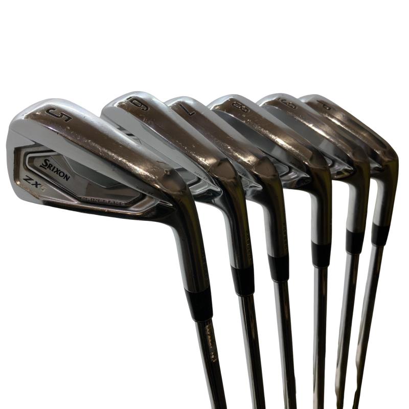 【中古】 ダンロップ SRIXON ZX5 Mk II 6S アイアン仕掛ける IR 完全無欠特注立て坑 (フレックスS) メンズ 成人男性用 右利き 右用 D価値づける ゴルフ野球クラブ