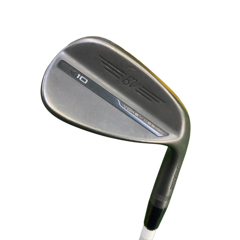【中古】 タイトリスト VOKEY SPIN MILLED SM10 ジェットブラック 52°/12°F ウェッジ WG Dynamic Gold (フレックスS) メンズ 男性用 右利き 右用 Cランク ゴルフクラブ
