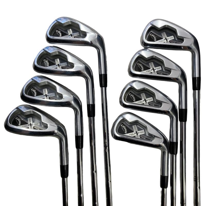 【中古】 キャロウェイ X TOUR 8S アイアン書き割り IR Dynamic Gold (フレックスS) メンズ 成人男性用 右利き 右用 D位置づける ゴルフ野球クラブ