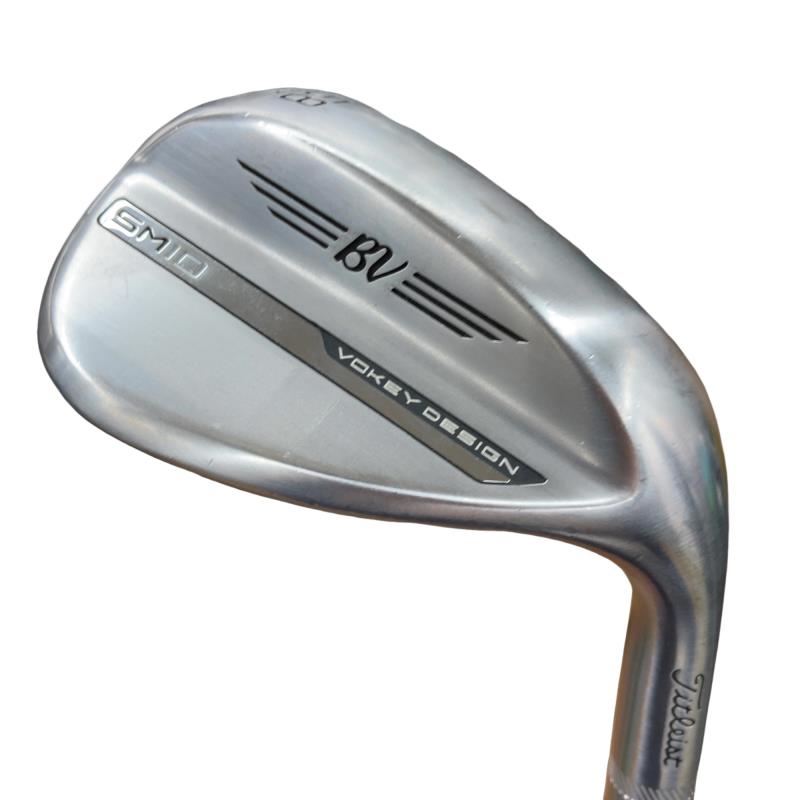 【中古】 タイトリスト VOKEY SPIN MILLED SM10 ツアークロム 58°/14°K ウェッジ WG BV 105 (フレックスその他) メンズ 男性用 右利き 右用 Cランク ゴルフクラブ|ゴルフパートナー 中古クラブ店