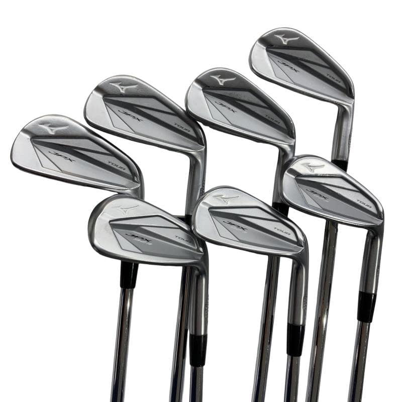 【中古】 ミズノ JPX 923 TOUR 7S アイアンセット IR 純正特注シャフト (フレックスX) メンズ 男性用 右利き 右用 Cランク ゴルフクラブ
