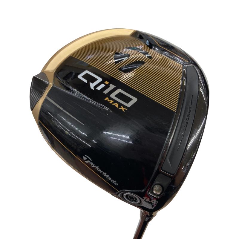 【中古】 仕立て屋お手伝いさん Qi10 MAX Designer Series BLACK/GOLD  9° １番ウッド DR 完全無欠特注立て坑 (フレックスS) メンズ 成人男性用 右利き 右用 C価値づける ゴルフ野球クラブ
