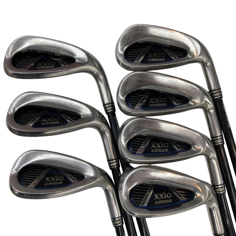 【中古】 ダンロップ XXIO CROSS 7S アイアン書き割り IR XXIO MH1000 (フレックスR) メンズ 成人男性用 右利き 右用 C序列付ける ゴルフ野球クラブ