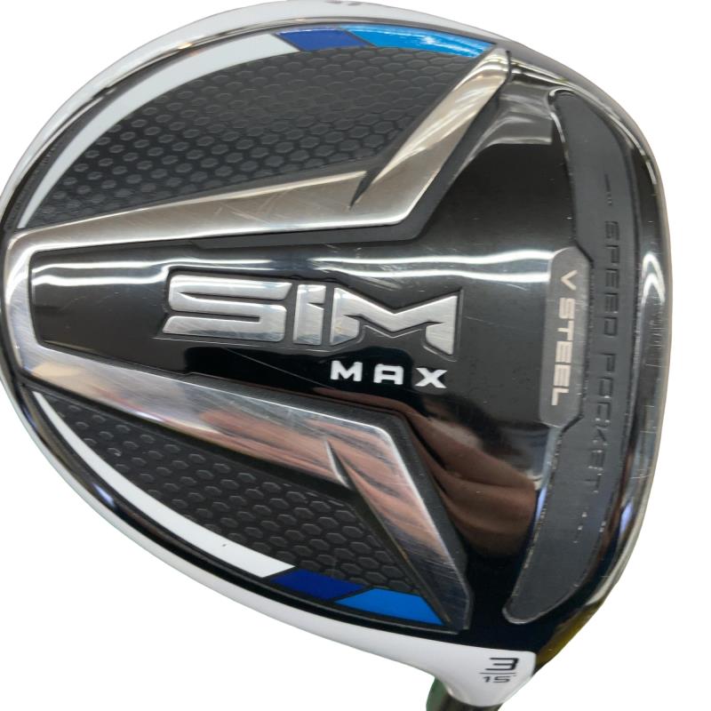 【中古】 仕立て屋お手伝いさん SIM MAX 3W フェアウェイウッド FW リシャフト (フレックス余分の物) メンズ 成人男性用 右利き 右用 C位置づける ゴルフ野球クラブ
