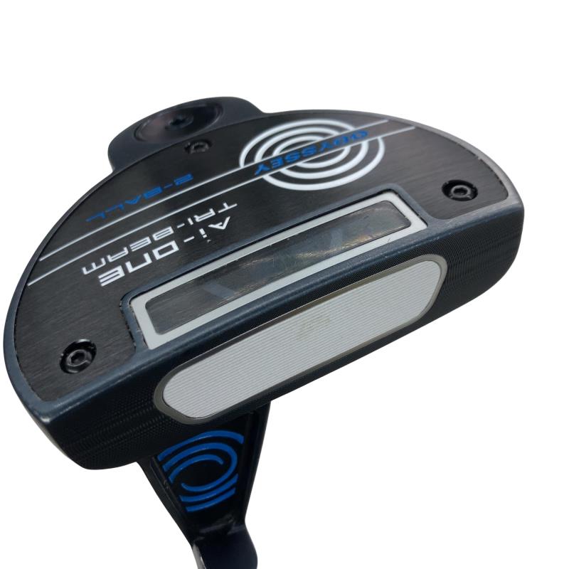 【中古】 オデッセイ Ai-ONE TRI-BEAM 2-BALL CS 33in パター PT STROKE LAB 90 スチール写真 (フレックス余分の物) メンズ 成人男性用 右利き 右用 C位置付ける ゴルフ野球クラブ メンズクラブ-スポーツ・アウトドア