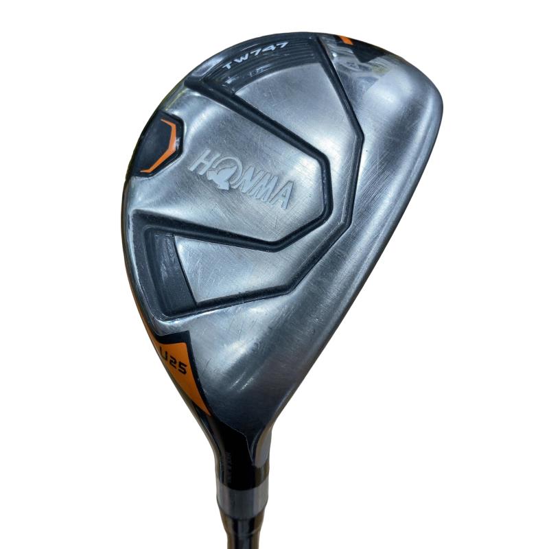 【中古】 本間ゴルフ TOUR WORLD TW747 25° ありがた味 UT VIZARD for 747(ありがた味) (フレックス余分の物) メンズ 成人男性用 右利き 右用 D価値づける ゴルフ野球クラブ