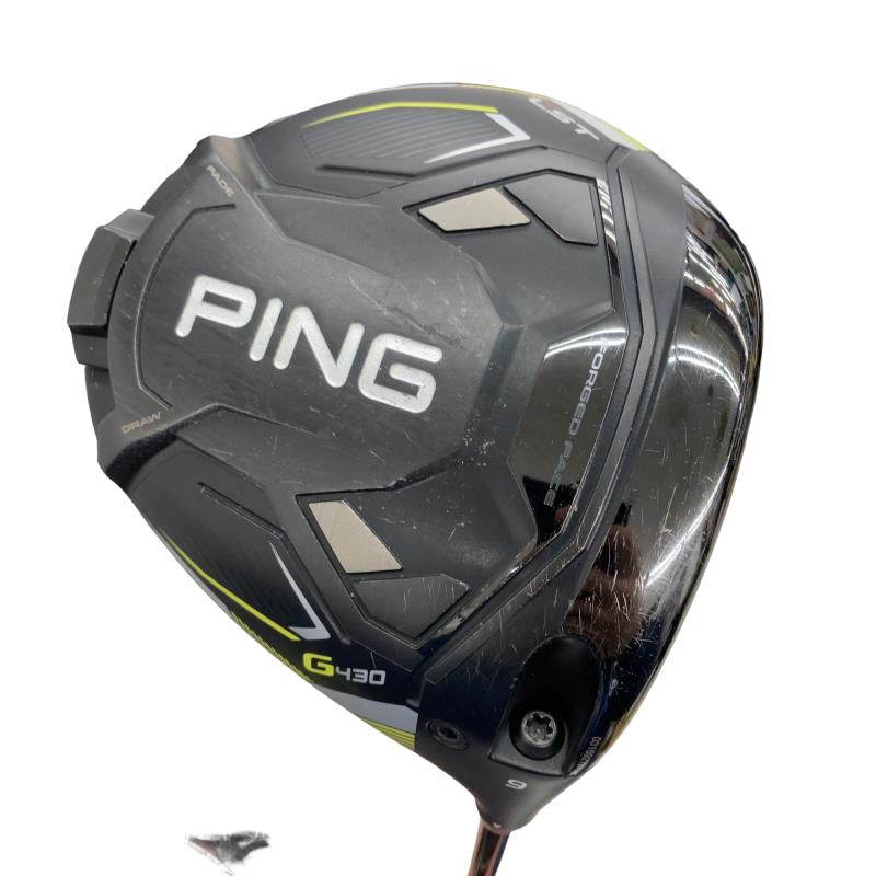 【中古】 ピン G430 LST 9° ドライバー DR 純正特注シャフト (フレックスX) メンズ 男性用 右利き 右用 Cランク ゴルフクラブ