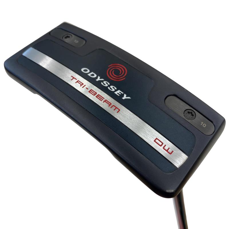 【中古】 オデッセイ TRI-BEAM DOUBLE WIDE(カスタム) パター PT 純正特注シャフト (フレックスその他) メンズ 男性用 右利き 右用 Cランク ゴルフクラブ