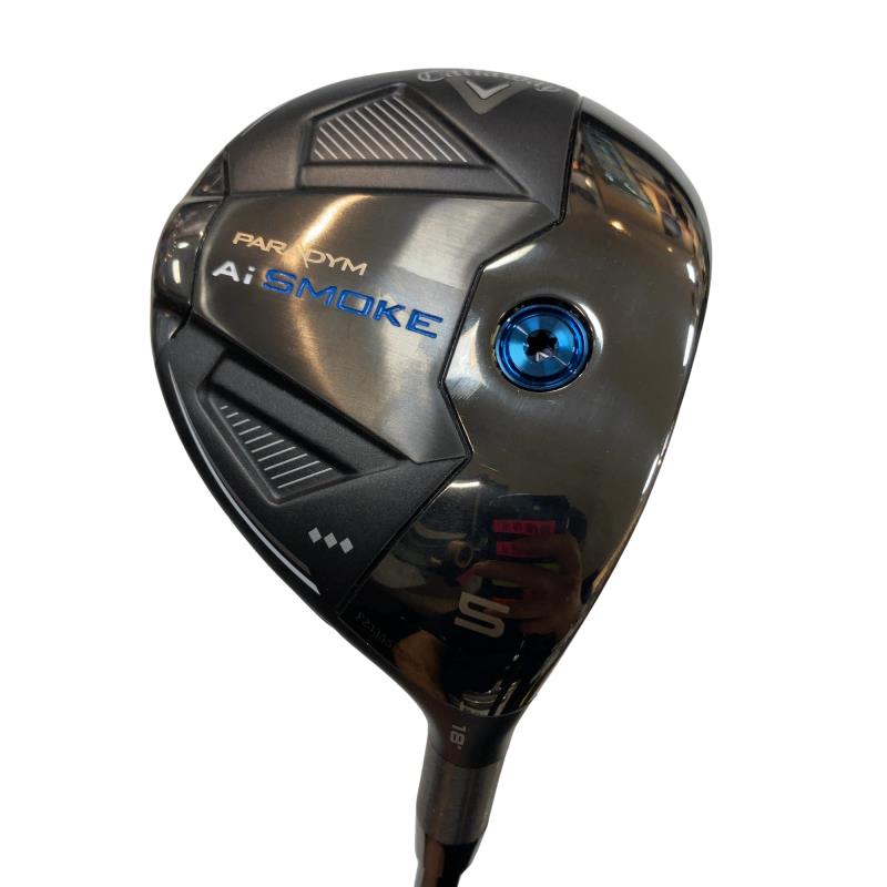 【中古】 キャロウェイ PARADYM Ai SMOKE ◆◆◆ 5W フェアウェイウッド FW TENSEI 60 for CW(Ai SMOKE FW) (フレックスS) メンズ 成人男性用 右利き 右用 C位置づける ゴルフ野球クラブ