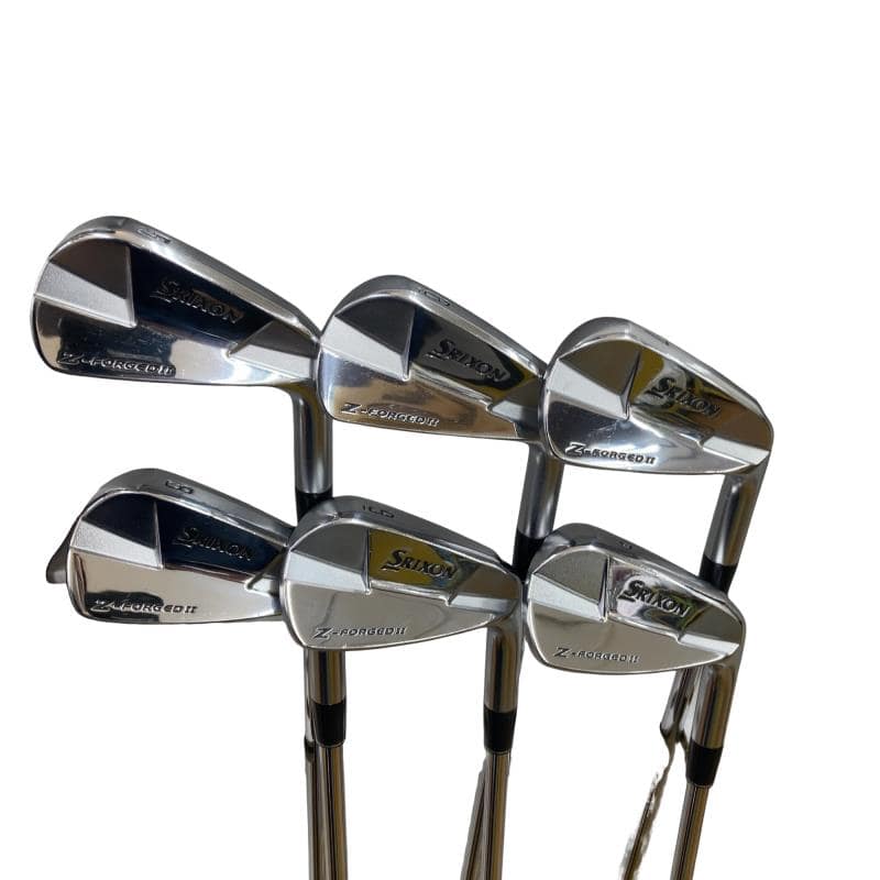 【中古】 ダンロップ SRIXON Z-FORGED II 6S アイアンセット IR Dynamic Gold D.S.T (フレックスS) メンズ 男性用 右利き 右用 Cランク ゴルフクラブ｜ゴルフパートナー 中古クラブ店