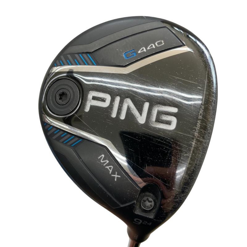 【中古】 ピン G440 MAX 9W フェアウェイウッド FW PING TOUR 2.0 BLACK 75(FW) (フレックスS) メンズ 男性用 右利き 右用 Cランク ゴルフクラブ