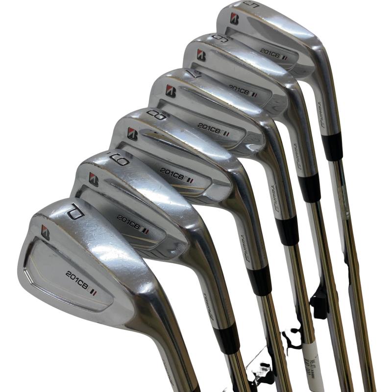 【中古】 ブリヂストン TOUR B 201CB 6S アイアン書き割り IR NS PRO MODUS3 TOUR120 (フレックスS) メンズ 成人男性用 右利き 右用 C位置づける ゴルフ野球クラブ