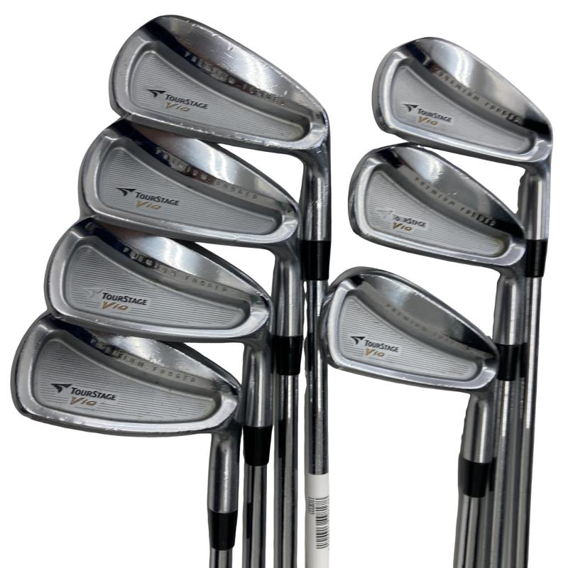 【中古】 ブリヂストン TOURSTAGE ViQ FORGED 8S アイアンセット IR NS PRO 950GH ウェイトフロー (フレックスR) メンズ 男性用 右利き 右用 Cランク ゴルフクラブ