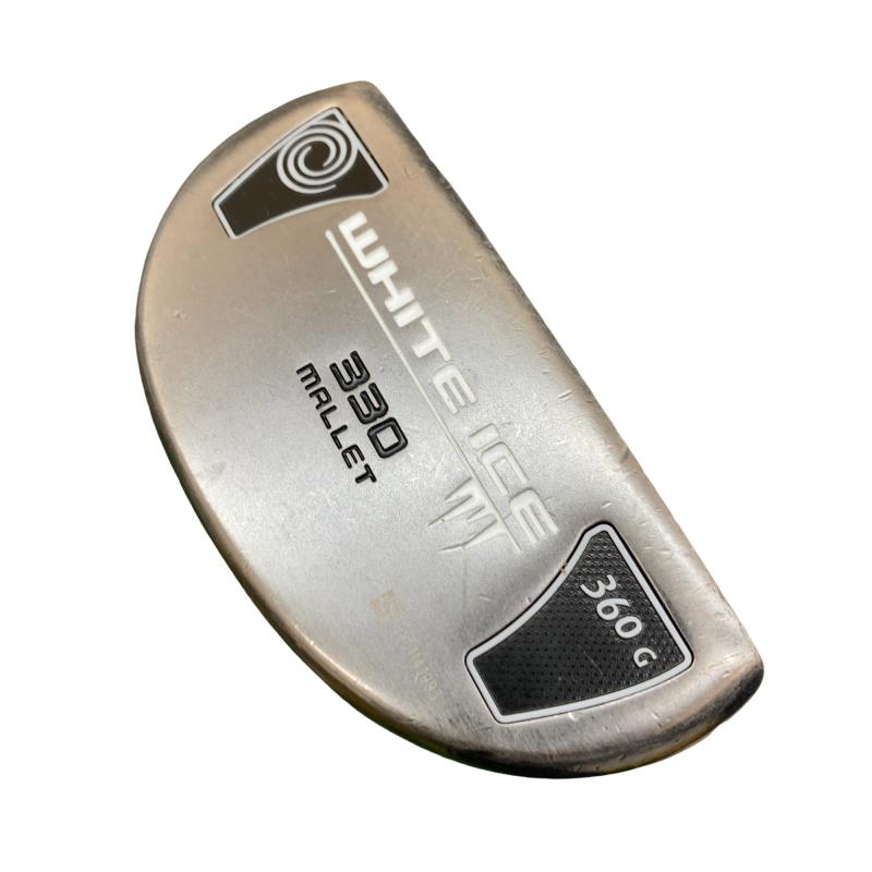 【中古】 オデッセイ WHITE ICE 330 MALLET 33インチ パター PT スチール (フレックスその他) メンズ 男性用 右利き 右用 Cランク ゴルフクラブ