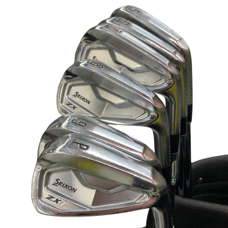 【中古】 ダンロップ SRIXON ZX7 Mk II 6S アイアンセット IR NS PRO MODUS3 TOUR120 (フレックスS) メンズ 男性用 右利き 右用 Cランク ゴルフクラブ