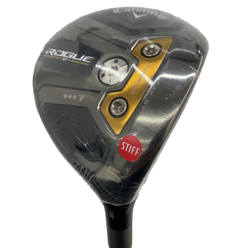 【中古】 キャロウェイ ROGUE ST ◆◆◆ T 5W フェアウェイウッド FW 純正特注シャフト (フレックスS) メンズ 男性用 右利き 右用 Nランク ゴルフクラブ
