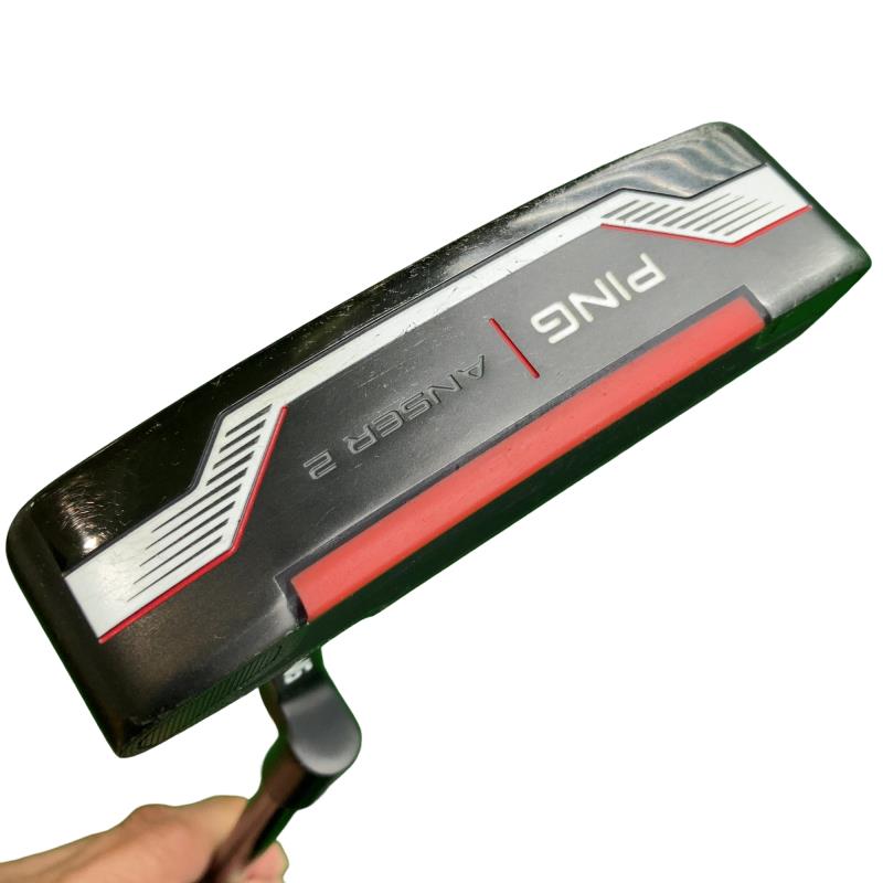【中古】 ピン PING ANSER 2(2021) 34in(PP58) パター PT スチール写真 (フレックス余分の物) メンズ 成人男性用 右利き 右用 C位置づける ゴルフ野球クラブ