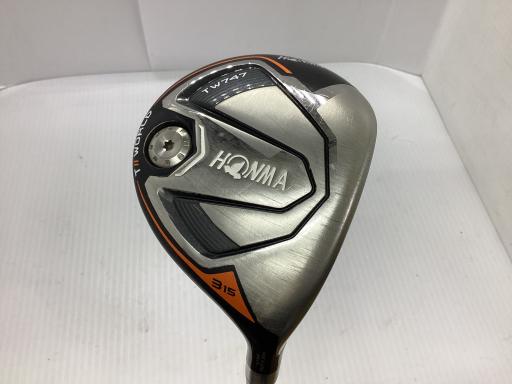 【中古】 本間ゴルフ TOUR WORLD TW747 3W フェアウェイウッド FW 純然たる特注矢がら (フレックスS) メンズ 成人男性用 右利き 右用 C位置づける ゴルフ野球クラブ