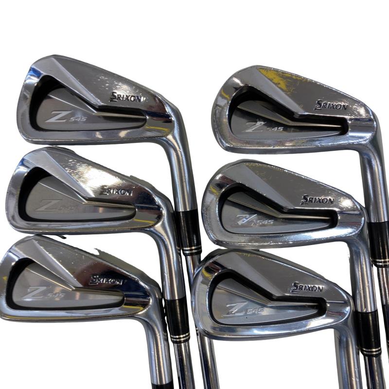 【中古】 ダンロップ SRIXON Z545 6S アイアンセット IR NS PRO 980GH D.S.T (フレックスS) メンズ 男性用 右利き 右用 Cランク ゴルフクラブ