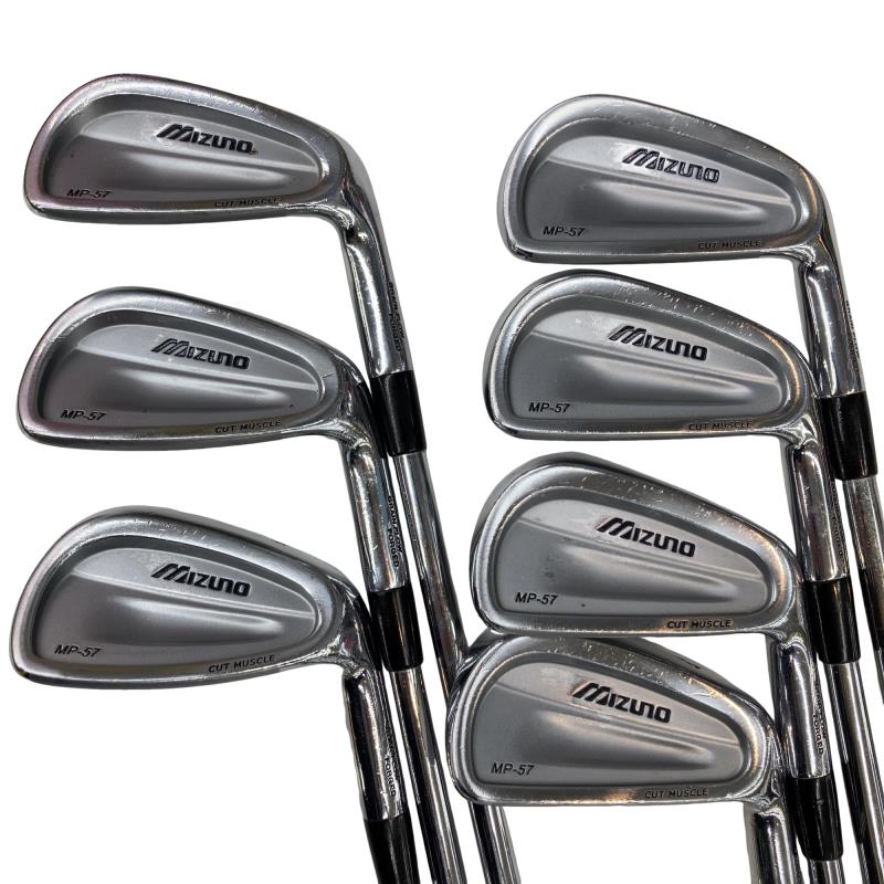 【中古】 ミズノ MP-57 7S アイアン仕掛ける IR Dynamic Gold (フレックスS) メンズ 成人男性用 右利き 右用 C価値づける ゴルフ野球クラブ