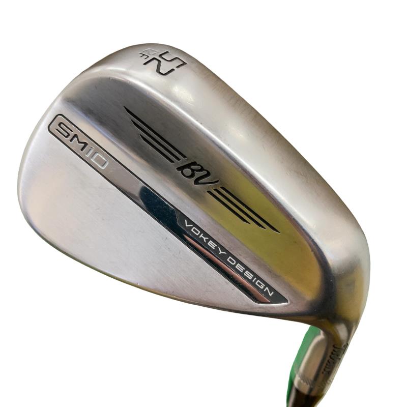 【中古】 タイトリスト VOKEY SPIN MILLED SM10 ツアークロム 52&deg;/12&deg;F ウェッジ WG リシャフト (フレックスその他) メンズ 男性用 右利き 右用 Cランク ゴルフクラブ｜ゴルフパートナー 中古クラブ店