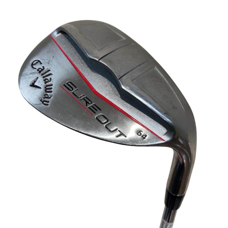 【中古】 キャロウェイ SURE OUT 64° ウェッジ WG NS PRO 950GH (フレックスS) メンズ 成人男性用 右利き 右用 C位置づける ゴルフ野球クラブ