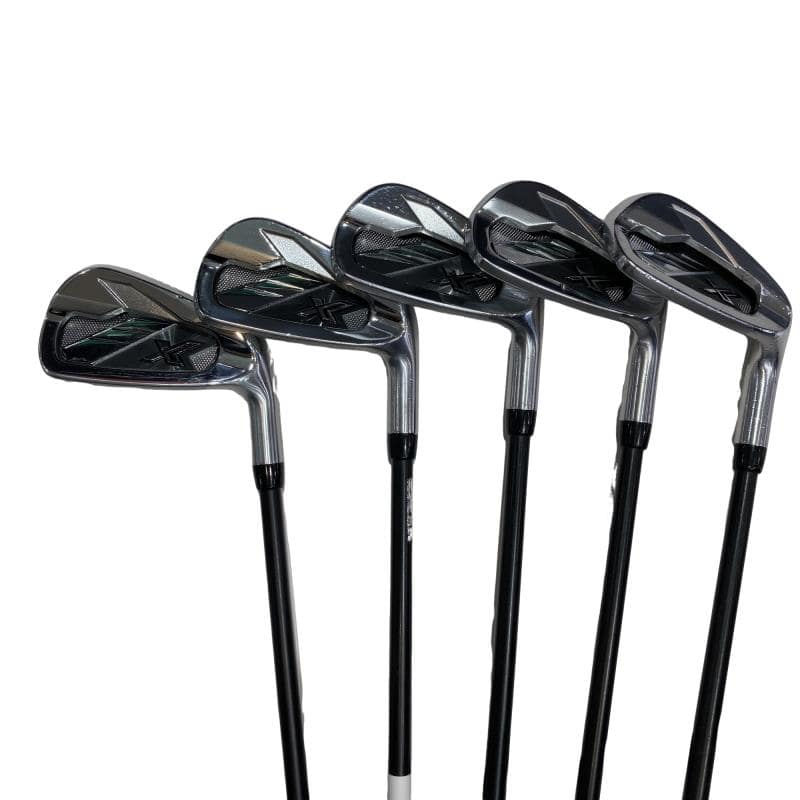 【中古】 ダンロップ XXIO(2022) eks 5S アイアンセット IR Miyazaki AX-2(IR) (フレックスSR) メンズ 男性用 右利き 右用 Cランク ゴルフクラブ