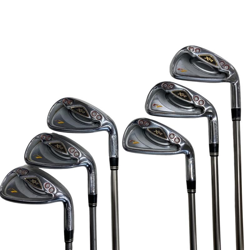 【中古】 テーラーメイド r7 XR(2007) 6S アイアンセット IR RE-AX 50 XR (フレックスS) メンズ 男性用 右利き 右用 Dランク ゴルフクラブ｜ゴルフパートナー 中古クラブ店