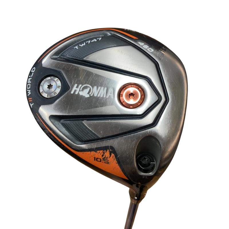 【中古】 本間ゴルフ TOUR WORLD TW747 460 10.5° １番ウッド DR Speeder 569 EVOLUTION V (フレックスS) メンズ 成人男性用 右利き 右用 C位置づける ゴルフ野球クラブ
