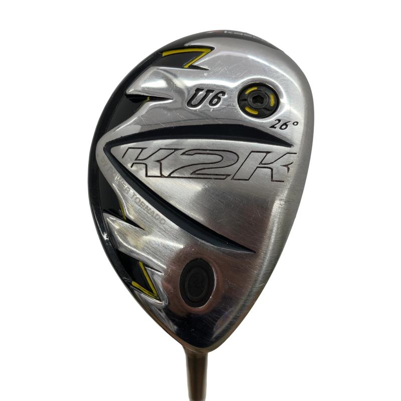 【中古】 キャスコ K2K ワンレングスユーティリティ U6 ありがた味 UT ATTAS MB-HY55 (フレックスR) メンズ 成人男性用 右利き 右用 C価値づける ゴルフ野球クラブ