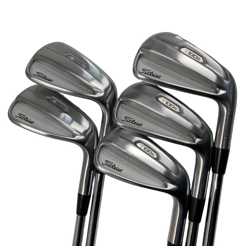【中古】 タイトリスト Titleist T100S(2021) 5S アイアン仕掛ける IR リシャフト (フレックス余分の物) メンズ 成人男性用 右利き 右用 C序列付ける ゴルフ野球クラブ