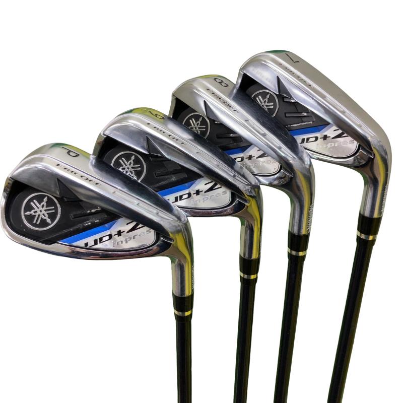 【中古】 ヤマハ inpres UD+2(2021) 4S アイアン仕掛ける IR AIR Speeder M421i (フレックスR) メンズ 成人男性用 右利き 右用 C序列付ける ゴルフ野球クラブ