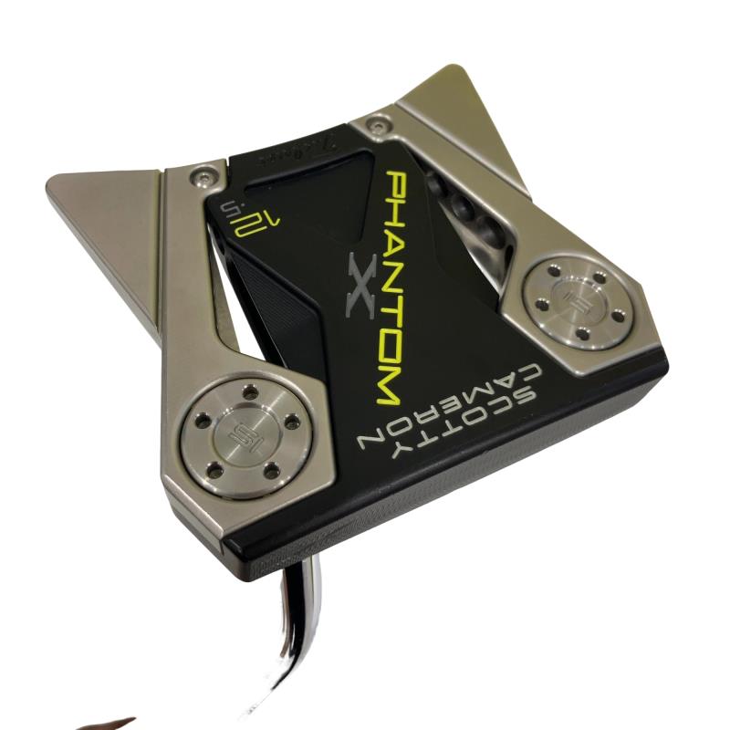 【中古】 タイトリスト SCOTTY CAMERON PHANTOM X 12.5 34in パター PT スチール写真 (フレックス余分の物) メンズ 成人男性用 右利き 右用 C価値づける ゴルフ野球クラブ