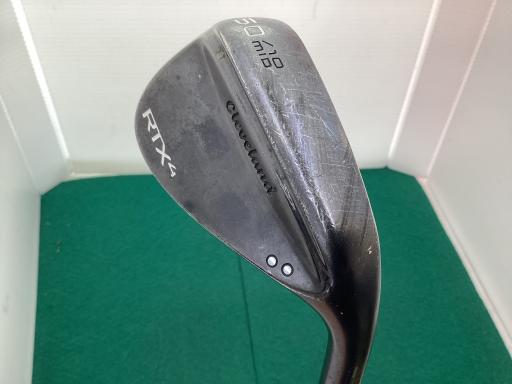 【中古】 クリーブランド Cleveland RTX-4 ブラックサテン 50°/10° MID ウェッジ WG NS PRO 950GH (フレックスS) メンズ 男性用 右利き 右用 Cランク ゴルフクラブ