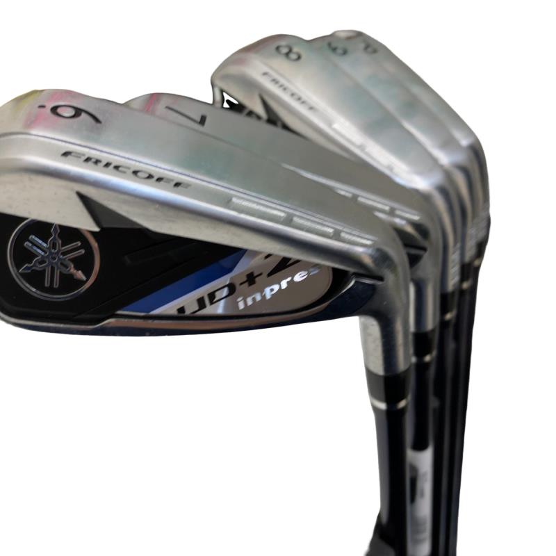 【中古】 ヤマハ inpres UD+2(2021) 6S アイアン仕掛ける IR AIR Speeder M421i (フレックスR) メンズ 成人男性用 右利き 右用 C価値づける ゴルフ野球クラブ