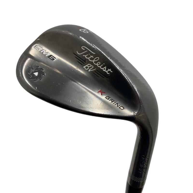 【中古】 タイトリスト VOKEY SPIN MILLED SM6 スティールグレー 58°/12°K ウェッジ WG NS PRO MODUS3 TOUR120 (フレックスS) メンズ 男性用 右利き 右用 Dランク ゴルフクラブ 6,989円