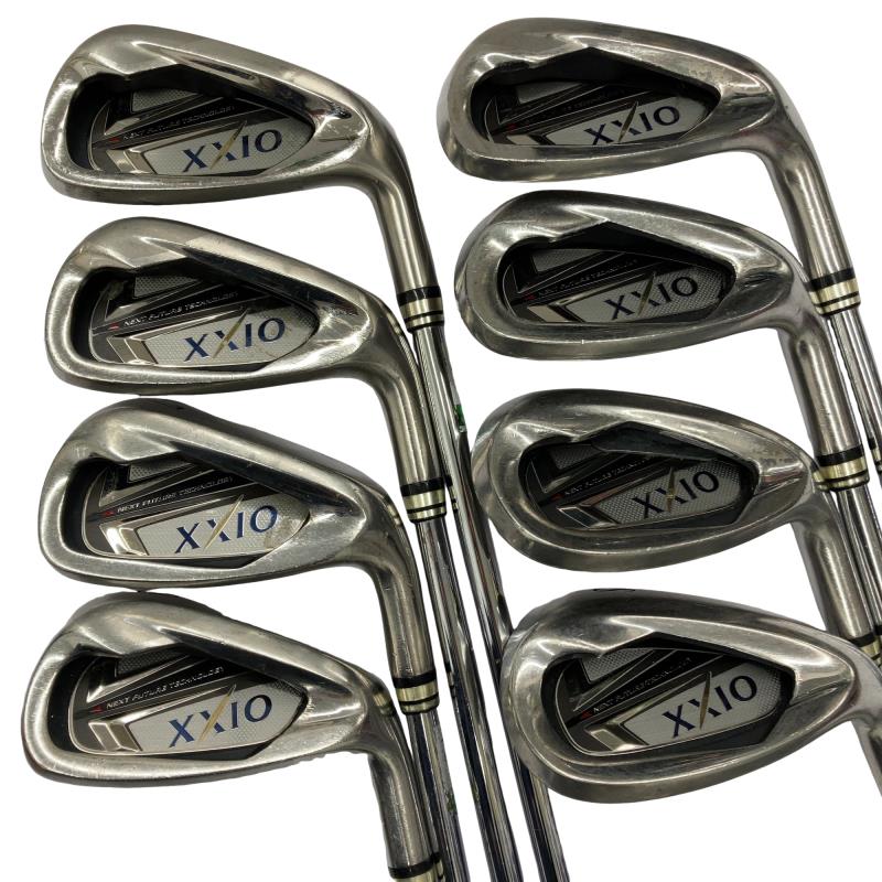 【中古】 ダンロップ XXIO(2012) 8S アイアン仕掛ける IR NS PRO 920GH for XXIO (フレックスS) メンズ 成人男性用 右利き 右用 C序列付ける ゴルフ野球クラブ