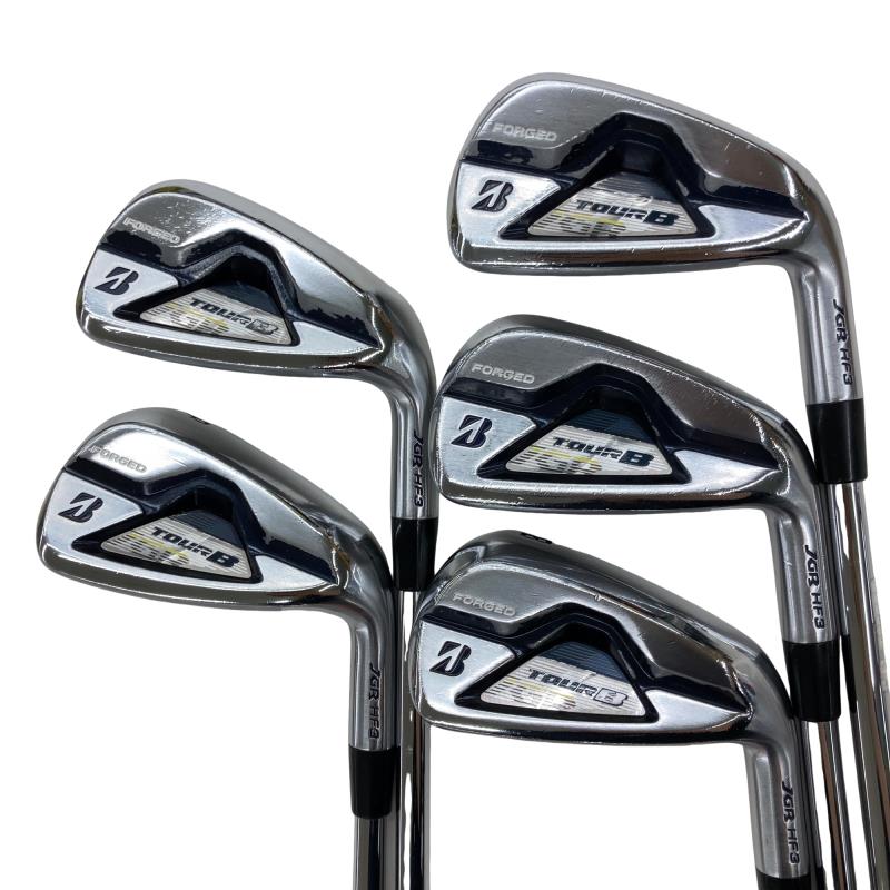【中古】 ブリヂストン TOUR B JGR HF3(2019) 5S アイアン書き割り IR 純然たる特注矢がら (フレックスR) メンズ 成人男性用 右利き 右用 C位置づける ゴルフ野球クラブ
