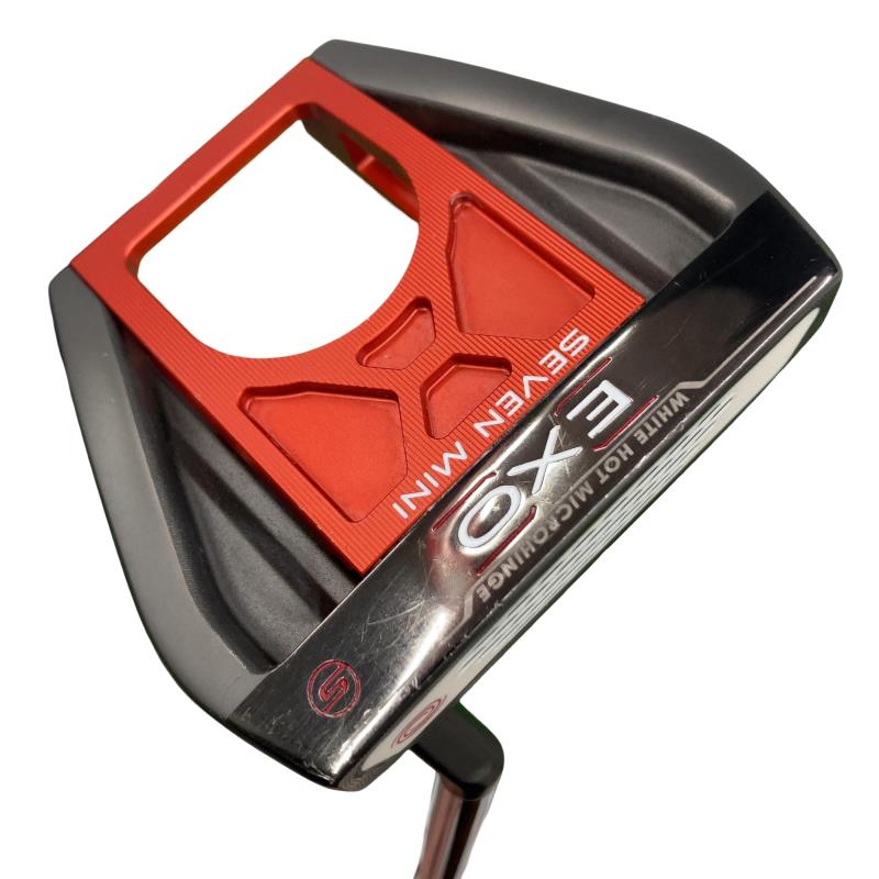 【中古】 オデッセイ EXO SEVEN MINI S 34in パター PT スチール写真 (フレックス余分の物) メンズ 成人男性用 右利き 右用 C序列付ける ゴルフ野球クラブ クラブ-スポーツ・アウトドア-メンズクラブ