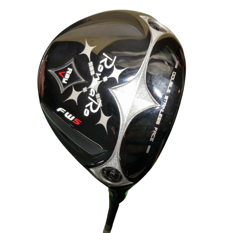 【中古】 RomaRo RomaRo Ray V V1 FW 5W フェアウェイウッド FW 純然たる特注矢がら (フレックスS) メンズ 成人男性用 右利き 右用 B位置づける ゴルフ野球クラブ