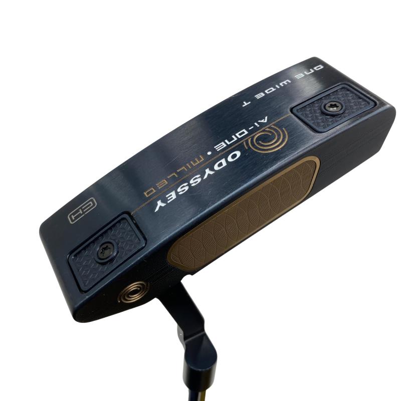 【中古】 オデッセイ Ai-ONE・MILLED ONE WIDE T CH 34in パター PT STROKE LAB 90 スチール写真 (フレックス余分の物) メンズ 成人男性用 右利き 右用 B序列付ける ゴルフ野球クラブ