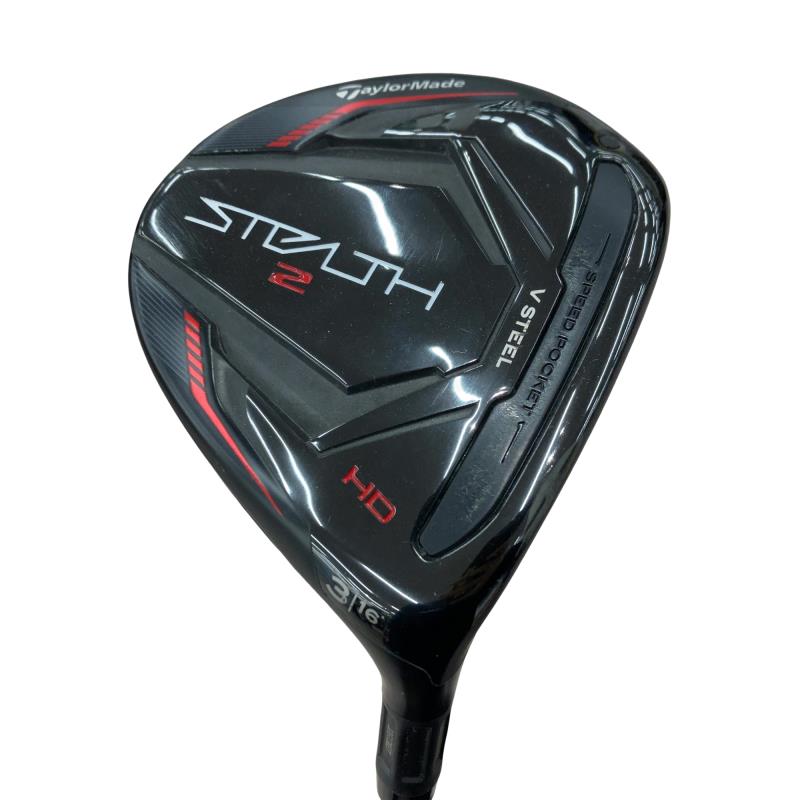 【中古】 テーラーメイド STEALTH2 HD 3W フェアウェイウッド FW TENSEI RED TM50(STEALTH FW) (フレックスS) メンズ 男性用 右利き 右用 Cランク ゴルフクラブ
