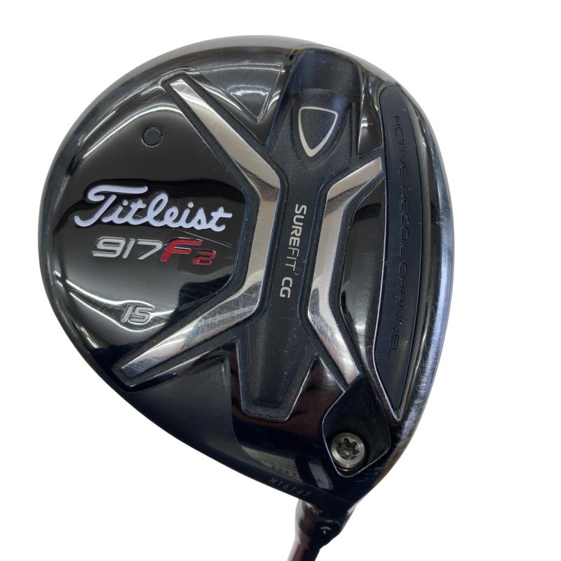 【中古】 タイトリスト 917 F2 15° フェアウェイウッド FW Speeder 661 EVOLUTION III (フレックスS) メンズ 男性用 右利き 右用 Cランク ゴルフクラブ