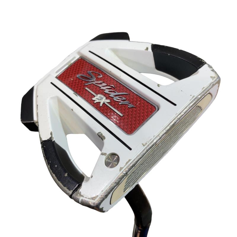 【中古】 テーラーメイド Spider EX GHOST WHITE フローネック 34インチ パター PT スチール (フレックスその他) メンズ 男性用 右利き 右用 Dランク ゴルフクラブ
