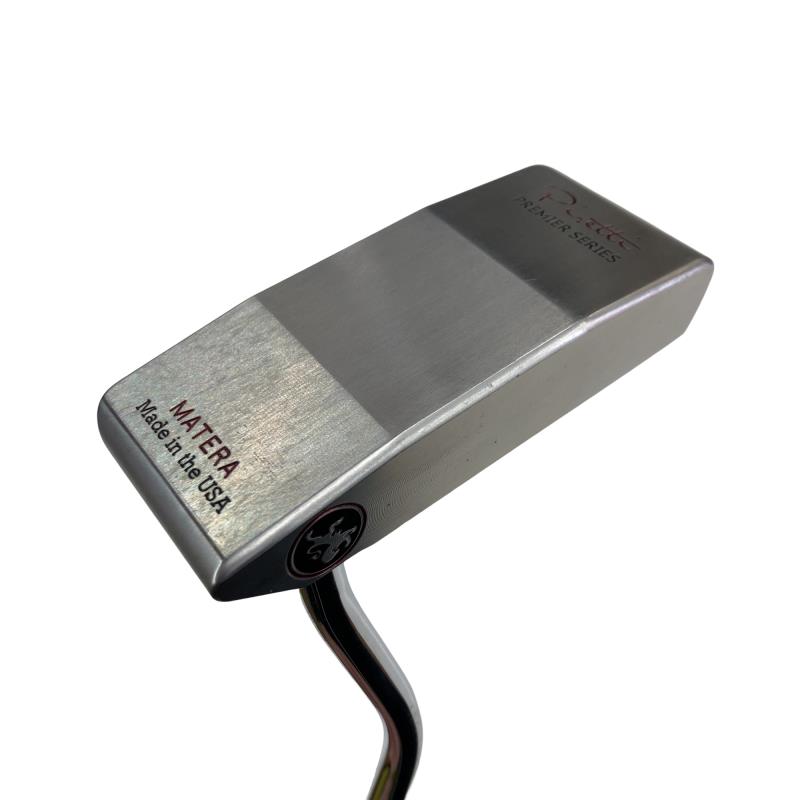 【中古】 Piretti Piretti MATERA Elite シルバー(2022) ダブルベント 34インチ パター PT スチール (フレックスその他) メンズ 男性用 右利き 右用 Cランク ゴルフクラブ