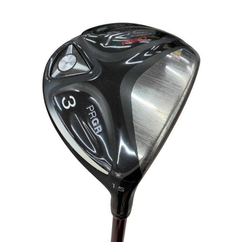 【中古】 プロギア RS RED 3W フェアウェイウッド FW Speeder EVOLUTION FOR PRGR(FW) (フレックスSR) メンズ 男性用 右利き 右用 Cランク ゴルフクラブ