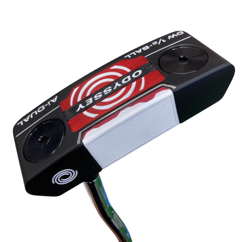 【中古】 オデッセイ Ai-DUAL DW 1/2-BALL DB 34インチ パター PT STROKE LAB 90 スチール (フレックスその他) メンズ 男性用 右利き 右用 Bランク ゴルフクラブ