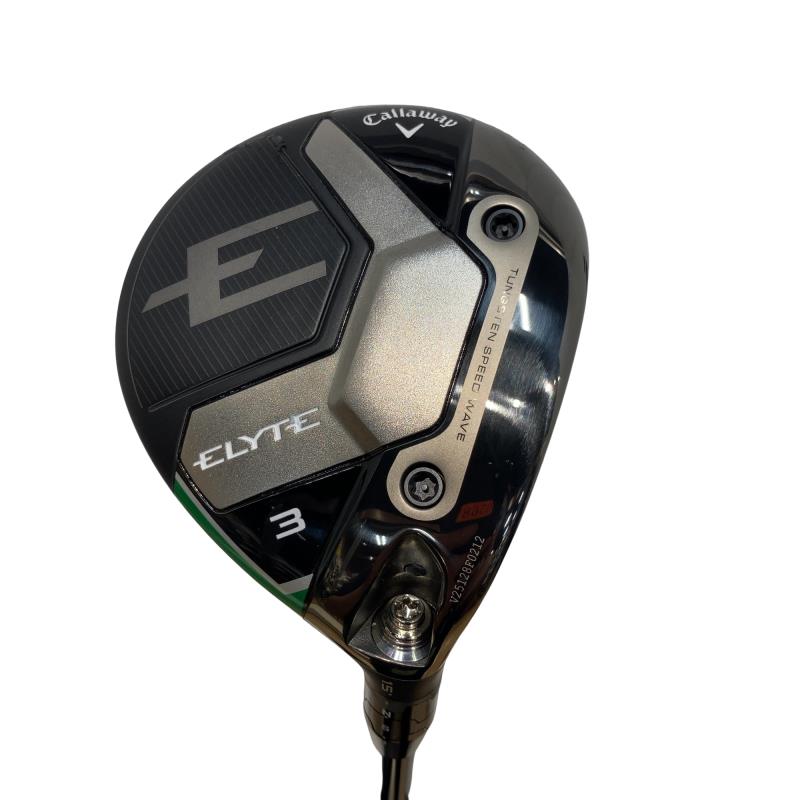 【中古】 キャロウェイ ELYTE  3W フェアウェイウッド FW VENTUS GREEN 50 for CW(ELYTE FW) (フレックスS) メンズ 成人男性用 右利き 右用 C価値づける ゴルフ野球クラブ
