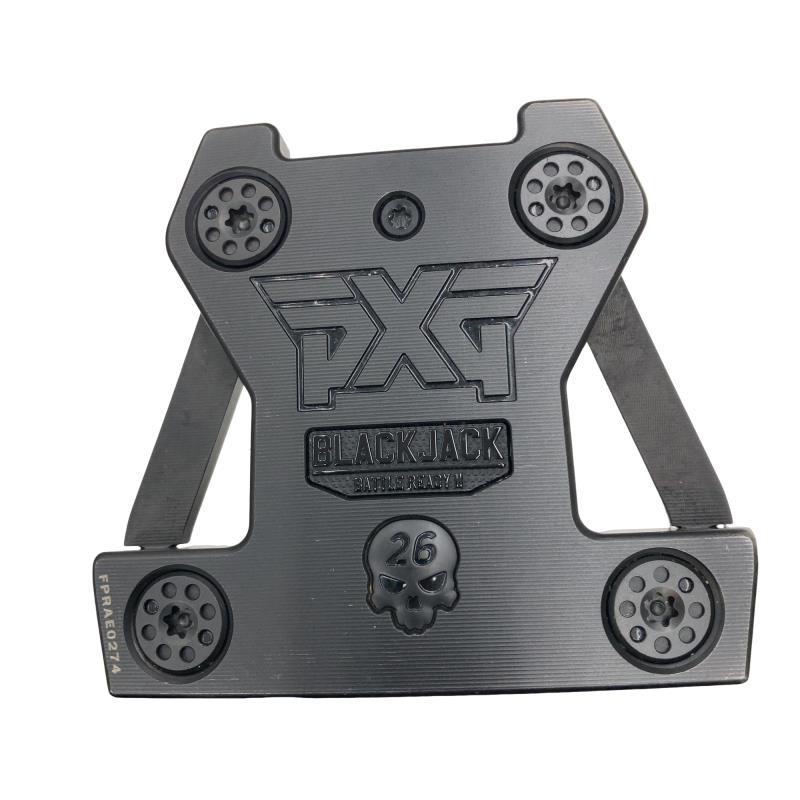 【中古】 PXG BATTLE READY BLACKJACK(クランク) パター PT スチール (フレックスその他) メンズ 男性用 右利き 右用 Cランク ゴルフクラブ