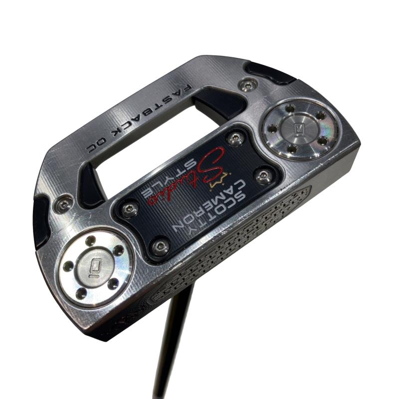 【中古】 タイトリスト SCOTTY CAMERON STUDIO STYLE FASTBACK OC(2025) 34in パター PT スチール写真 (フレックス余分の物) メンズ 成人男性用 右利き 右用 C序列付ける ゴルフ野球クラブ